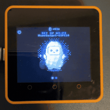 Core2上で動くMuseのキャラクター