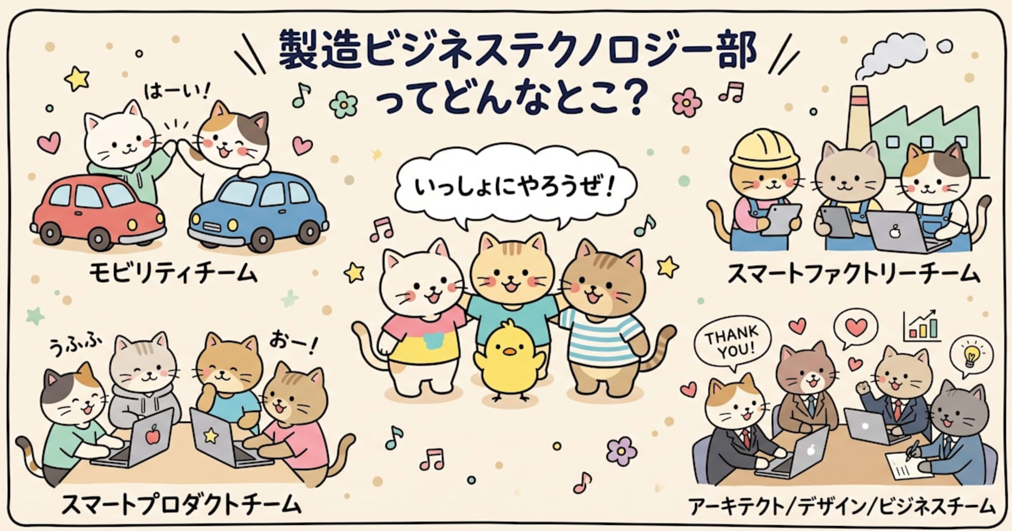 製造BT部　中の人が雰囲気をお伝えします！