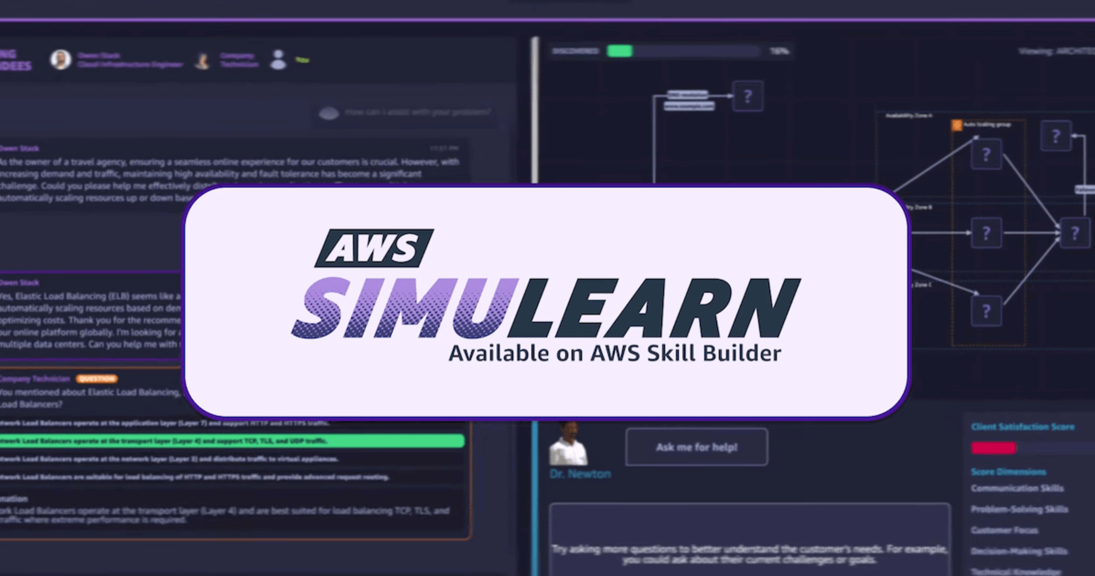 生成AIによる仮想顧客役との対話を通してAWSが学べる?AWS SimuLearn を触ってみた