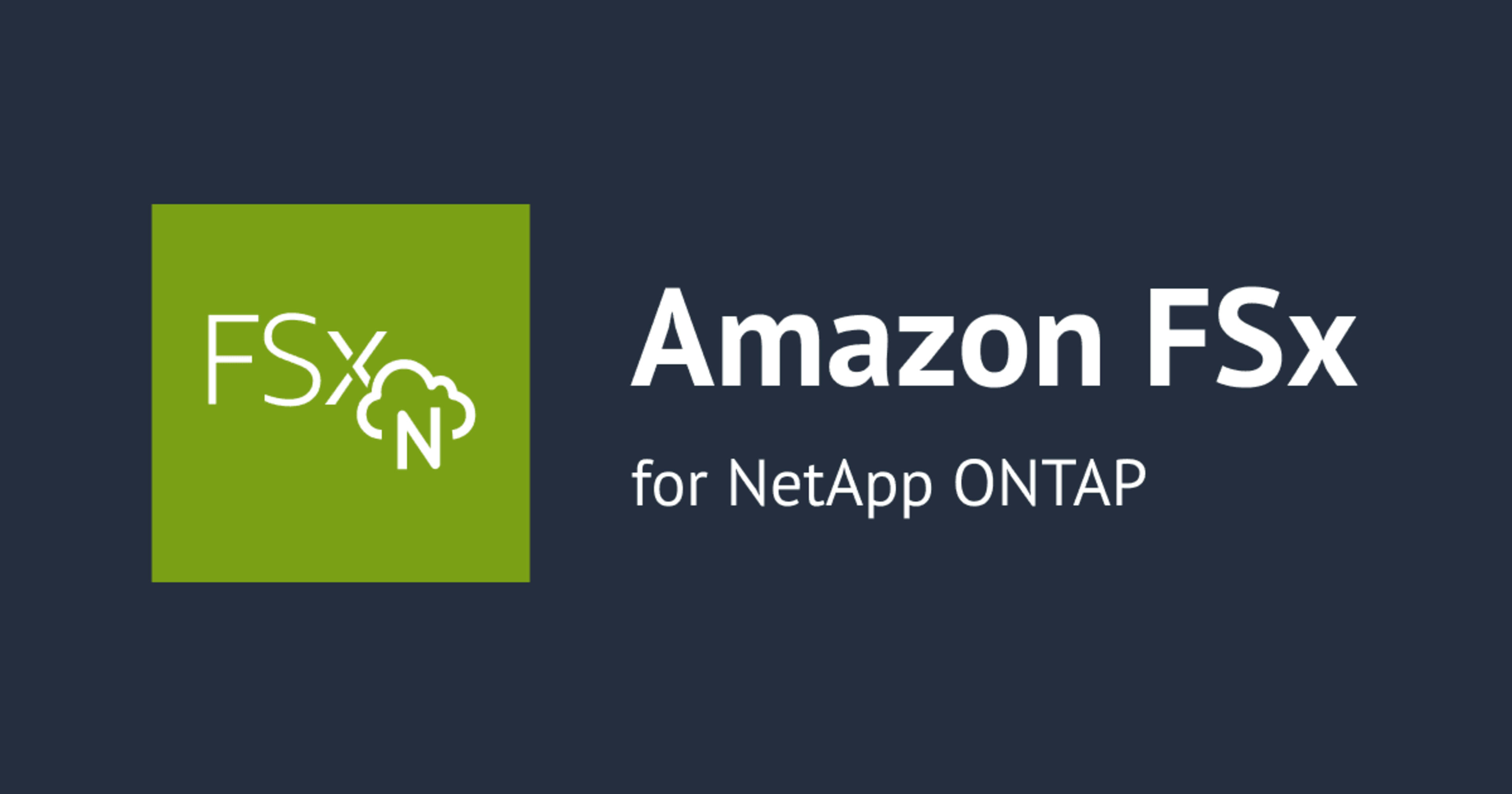 Amazon FSx สำหรับ NetApp ONTAP พร้อมให้ใช้งานใน Thailand Region แล้ว
