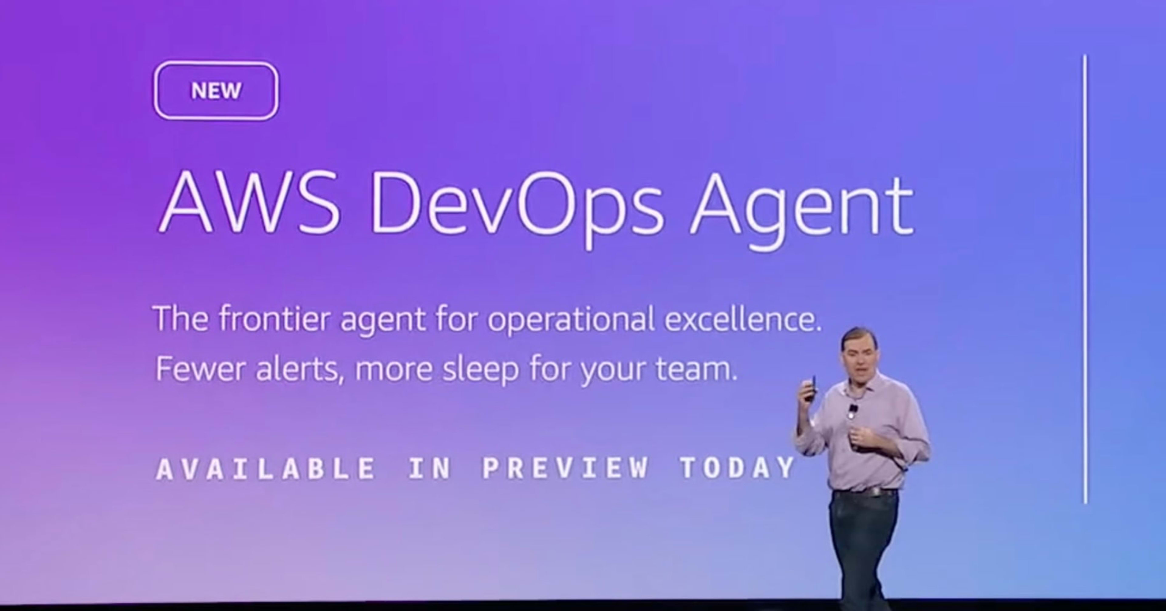 【速報】新サービス AWS DevOps Agent の Preview での利用開始が発表されました#AWSreInvent