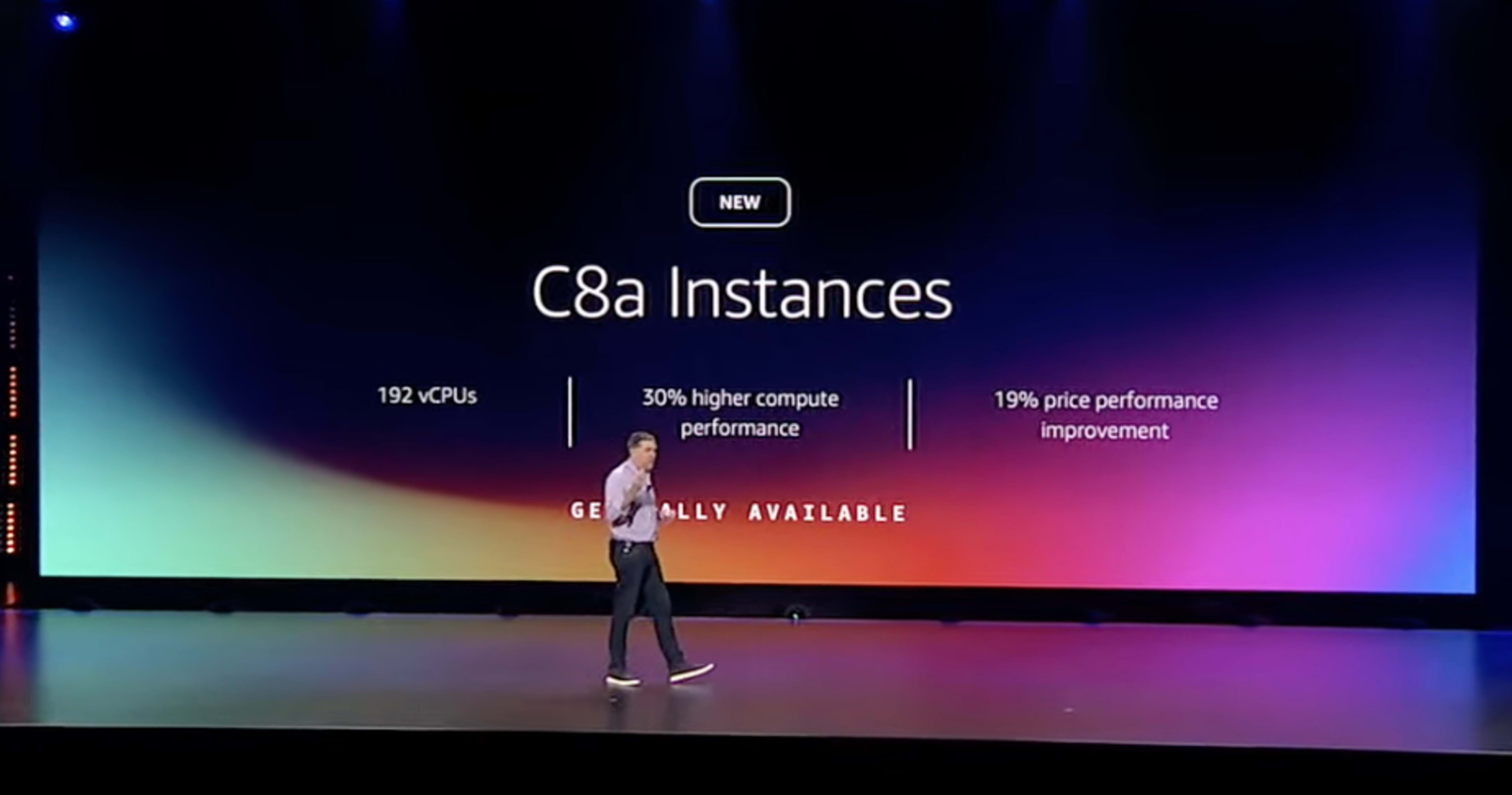 [アップデート]コンピューティング最適化されたAmazon EC2 C8aインスタンスが発表されました #AWSreInvent