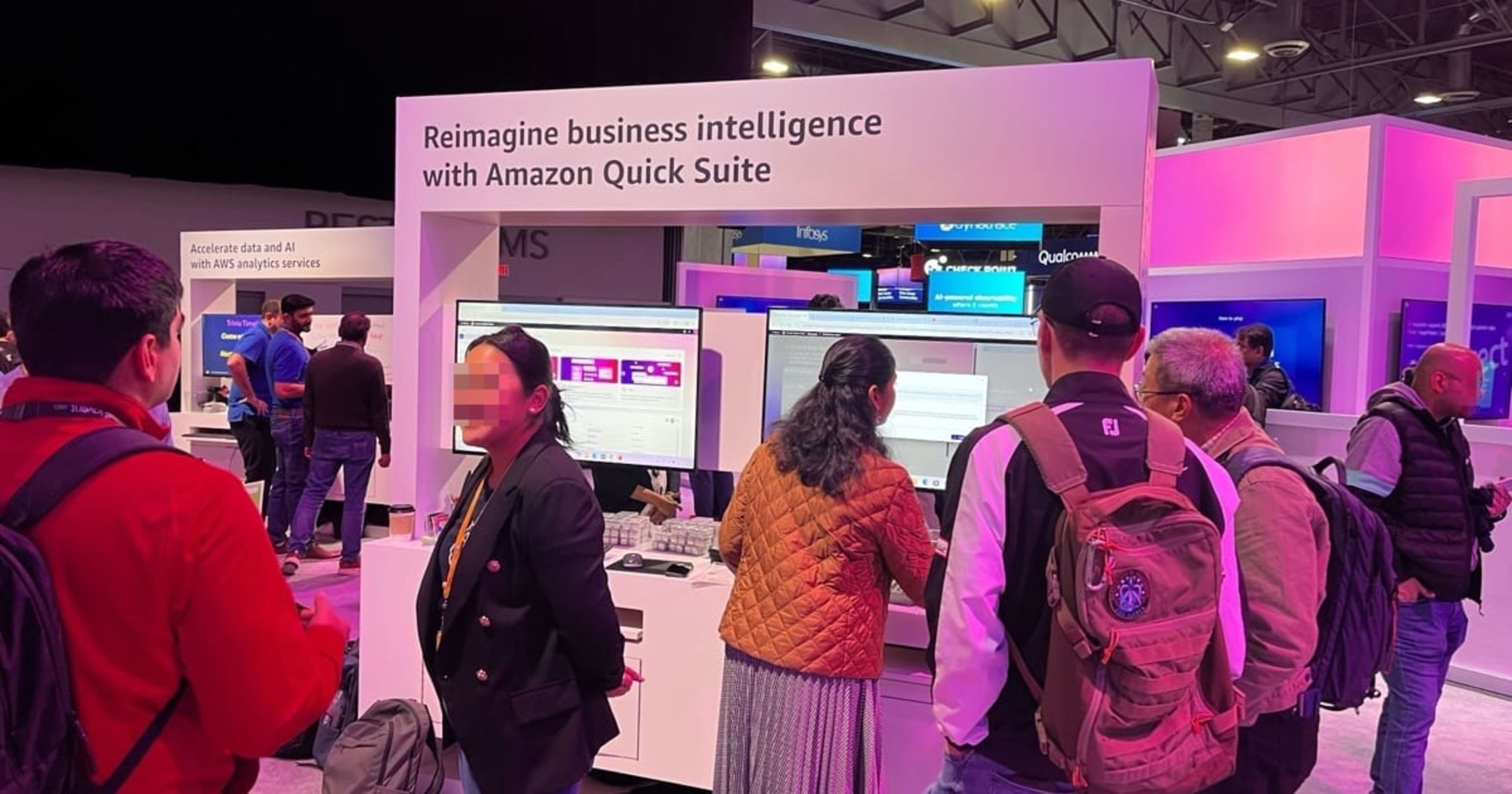 [Expo] AWS Village 内の Amazon Quick Suite ブースに行って色々質問してみた #AWSreInvent