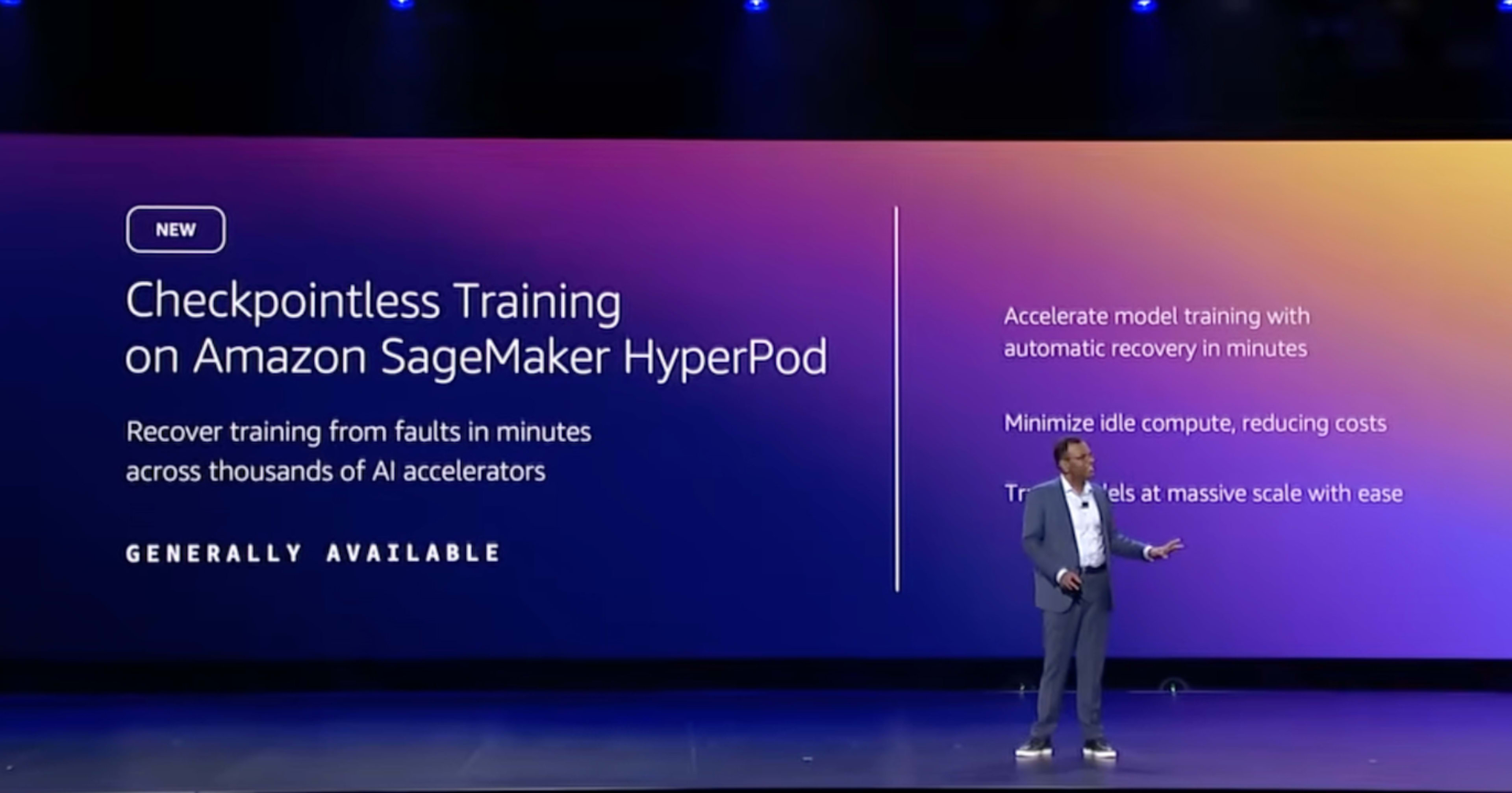 [UPDATE] Amazon SageMaker HyperPod が Checkpointless Trainingをサポートしました