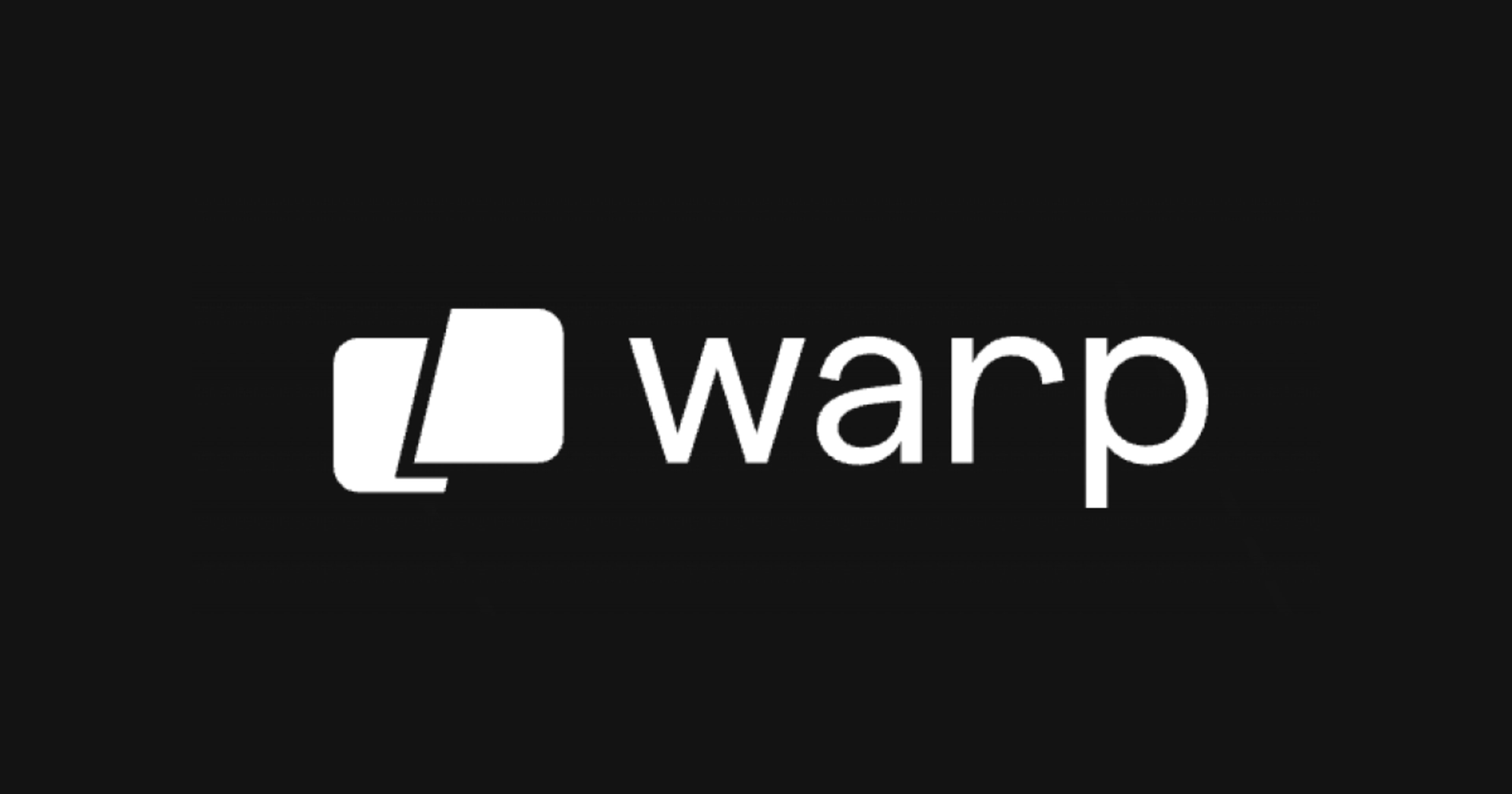 [小ネタ] WarpのFile Tree機能が便利