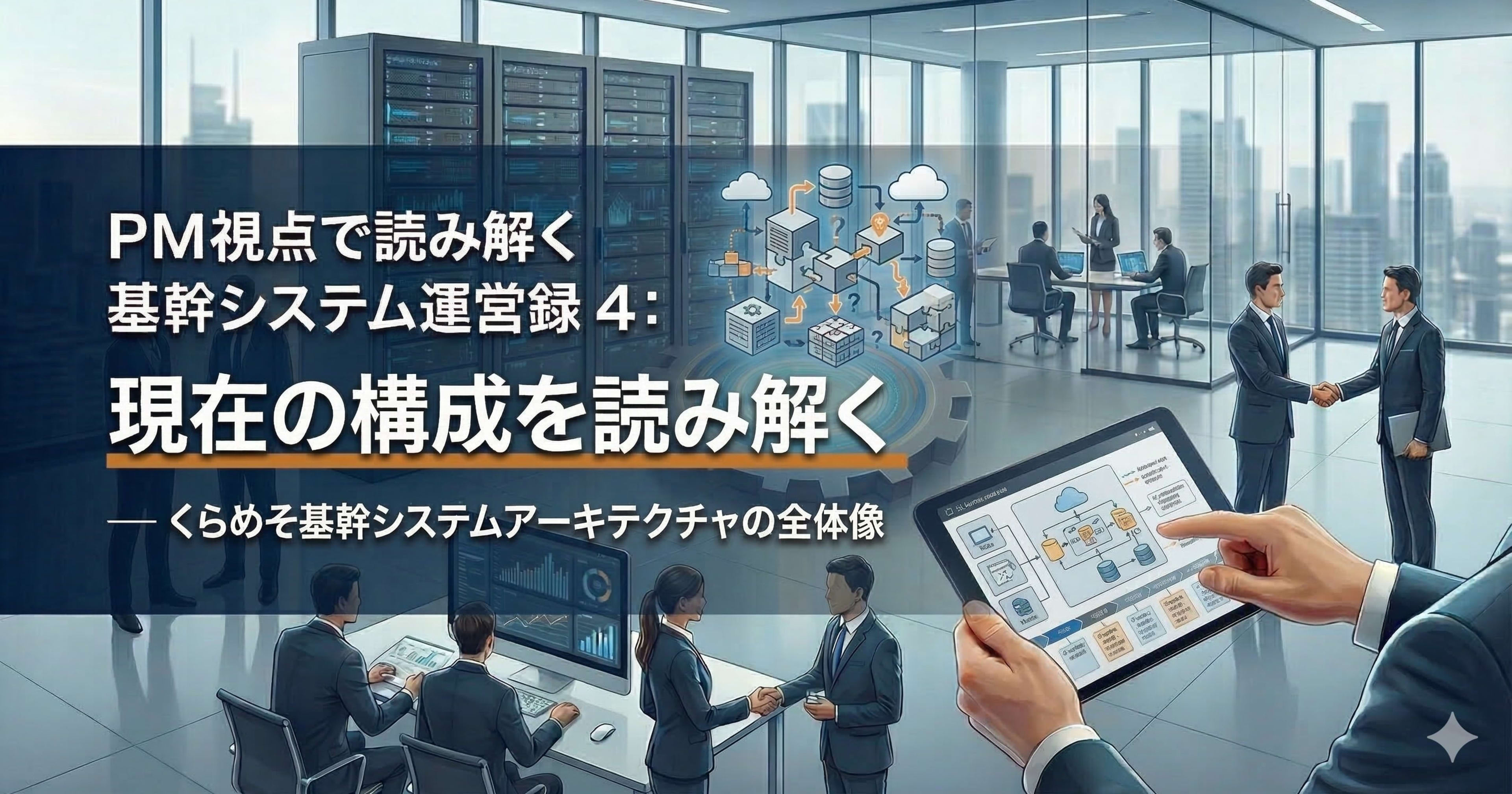 PM視点で読み解く 基幹システム運営録 4： 現在の構成を読み解く — くらめそ基幹システムアーキテクチャの全体像