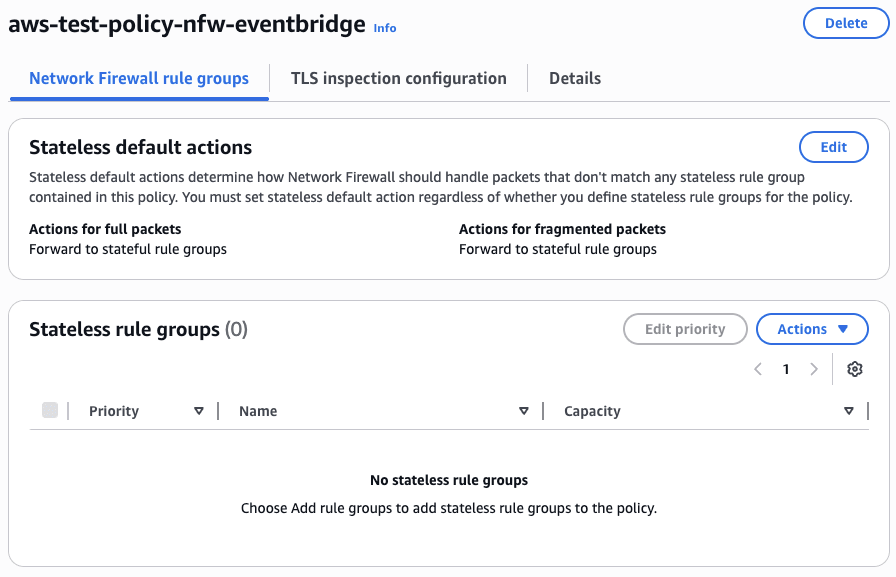ファイアウォールポリシーの作成
