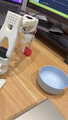 ACT で自律動作する SO-ARM101