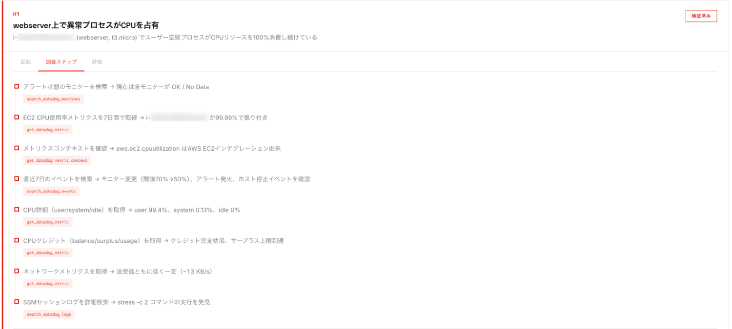 アラートモニター-ステップ