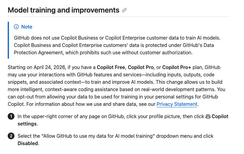 doc-Model training and improvements