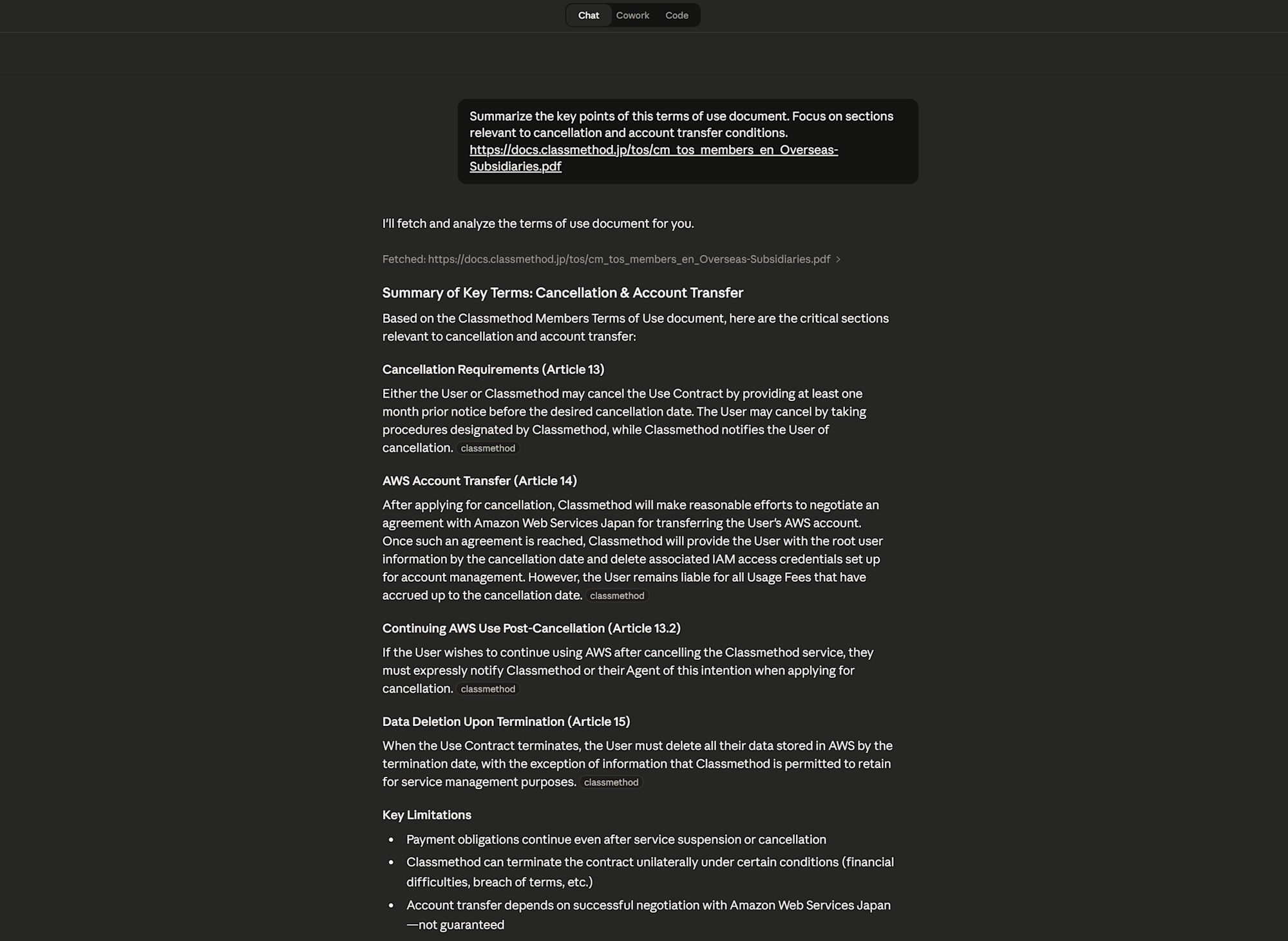 claude chat_usecase1