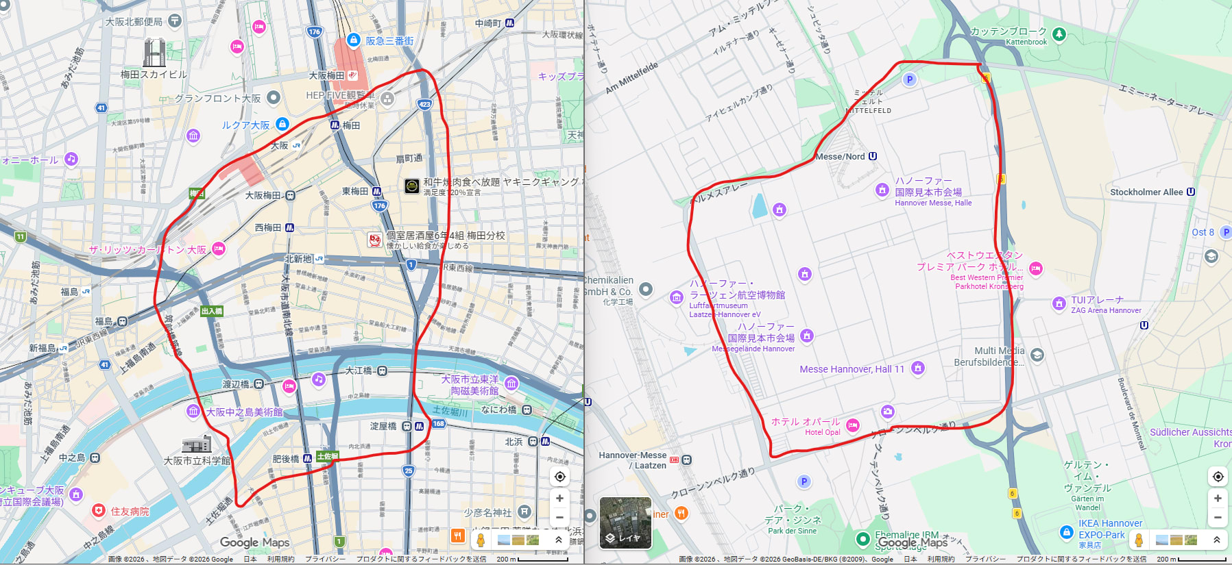 大阪駅_ハノーファーメッセ見本市