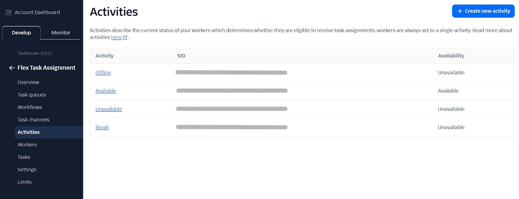 Flex用workspace_activities