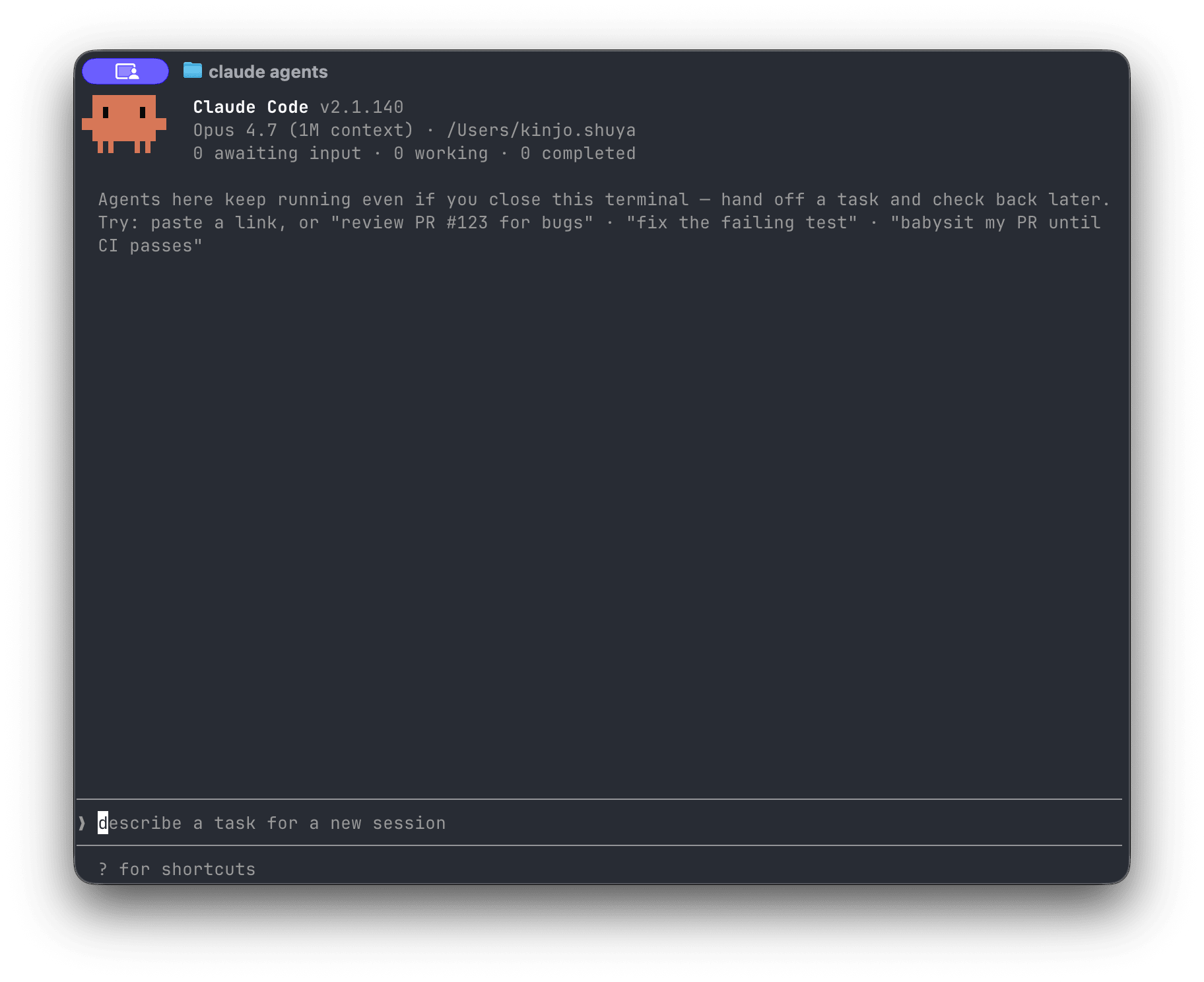 launch-agent-view