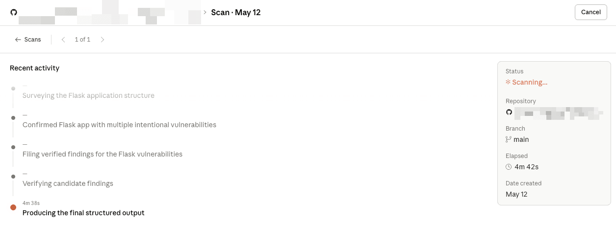 claude-security-scan-ongoing