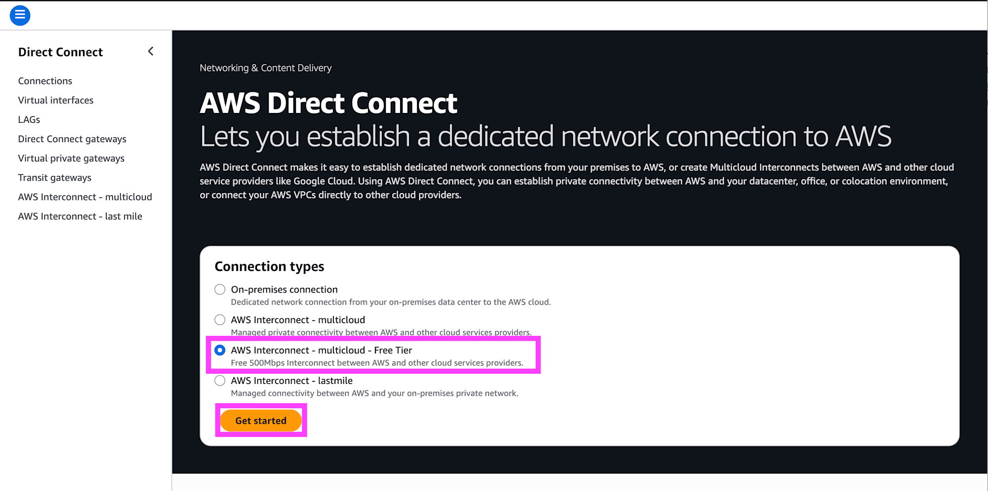 Direct Connect