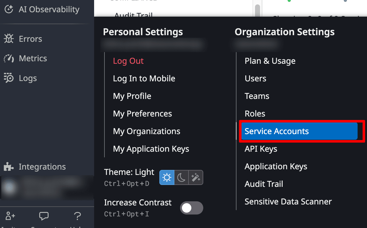 Service-Accounts-menu