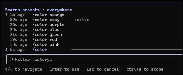 ctrl+R