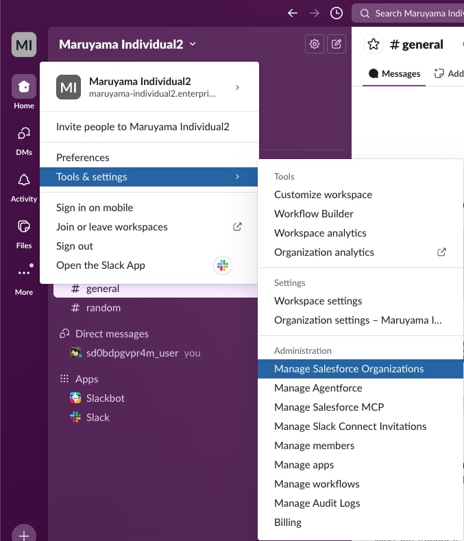 Manage Salesforce Organizations