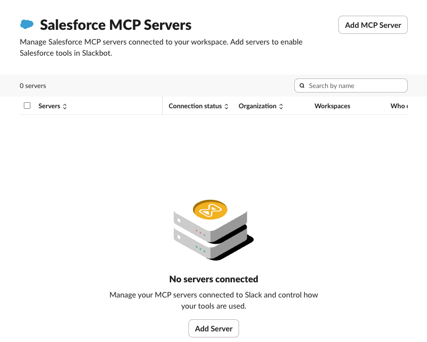 Salesforce MCP Servers