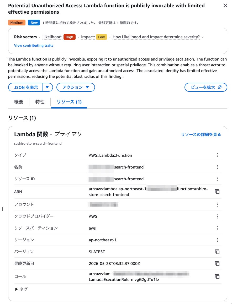 Lambda Exposure Finding 詳細