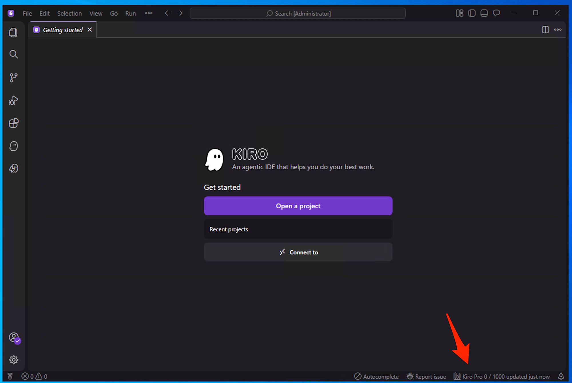 IAM Kiro Identity Center Account Instance Getting Started 34