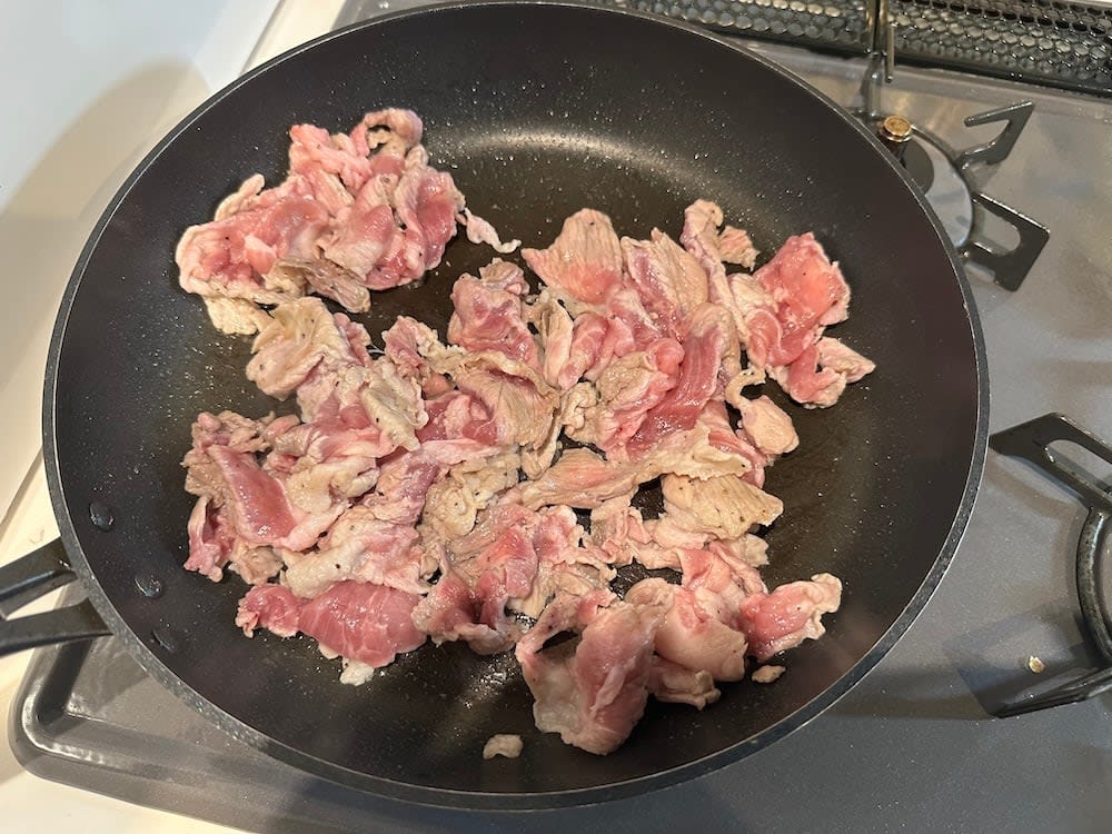 豚肉炒め