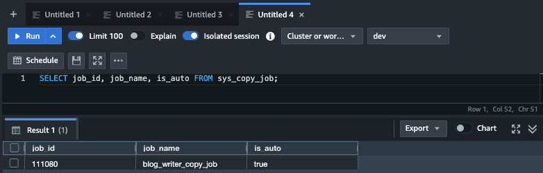 amazon-redshift-serverless-zetl-autocopy-restore-8