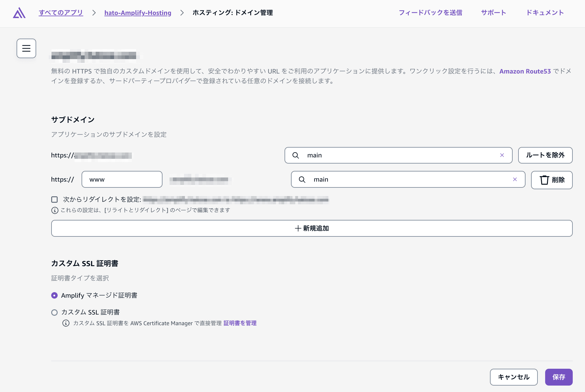Amplify Third Party DNS Custom Domain Setup 12