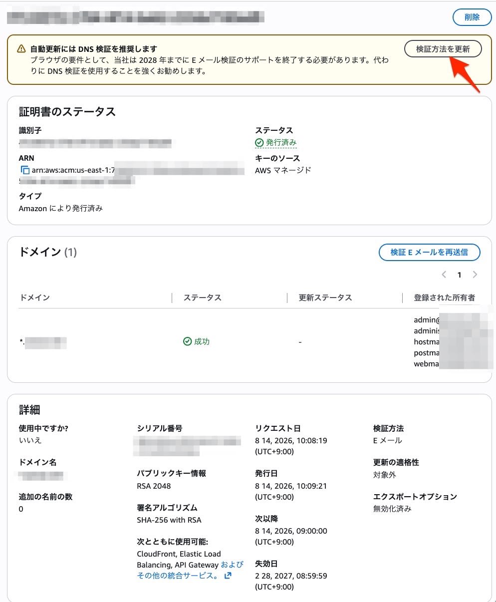 証明書詳細画面