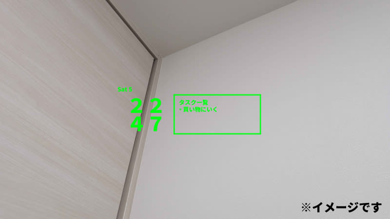 Even G2 装着時の表示イメージ