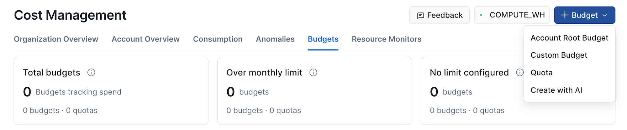 Cost Management