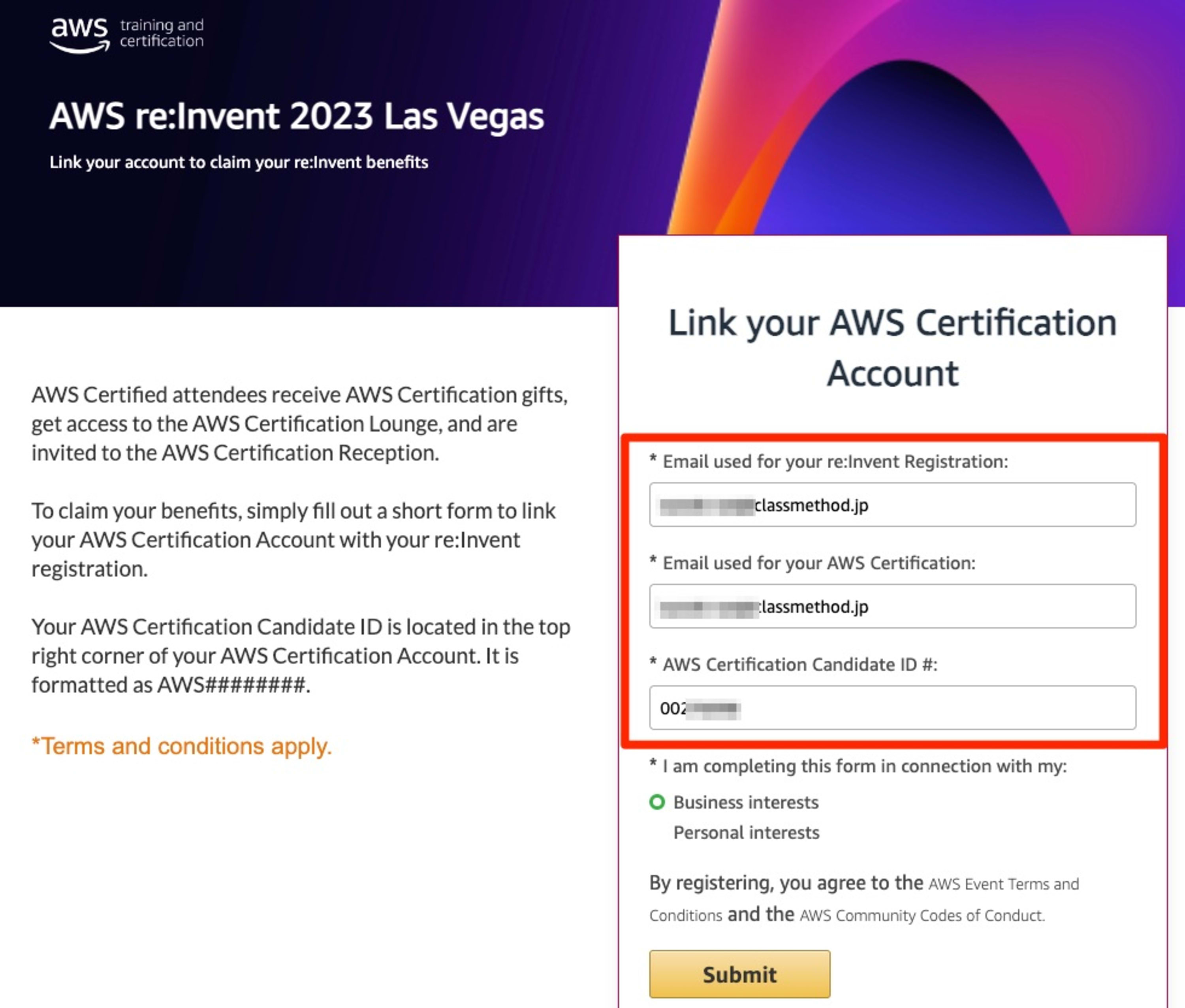 Link_AWS_Certification_Account