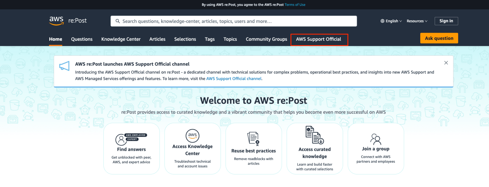 AWS_re_Post_-_Expert_Technical_Guidance___AWS_Knowledge_Center___AWS_re_Post