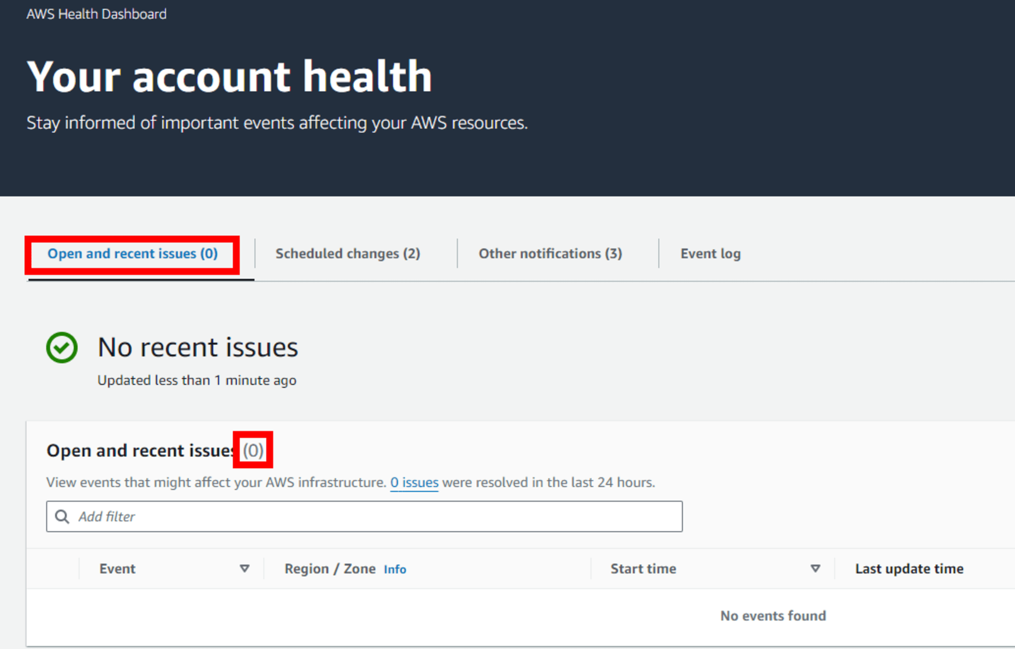 อัพเดทบริการ AWS Health Dashboard ในปี 2024_20240827-2