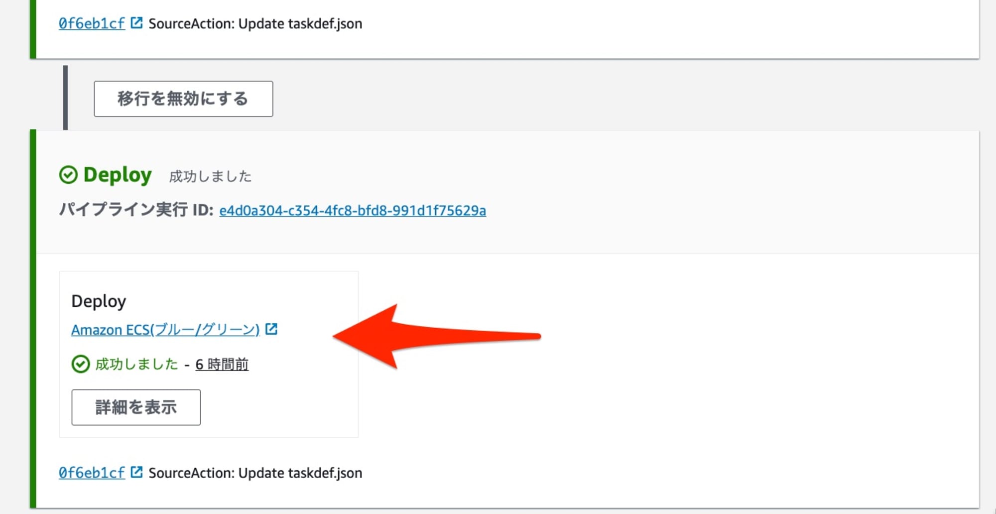 CodePipeline Deploy Amazon ECS (Blue:Green) 