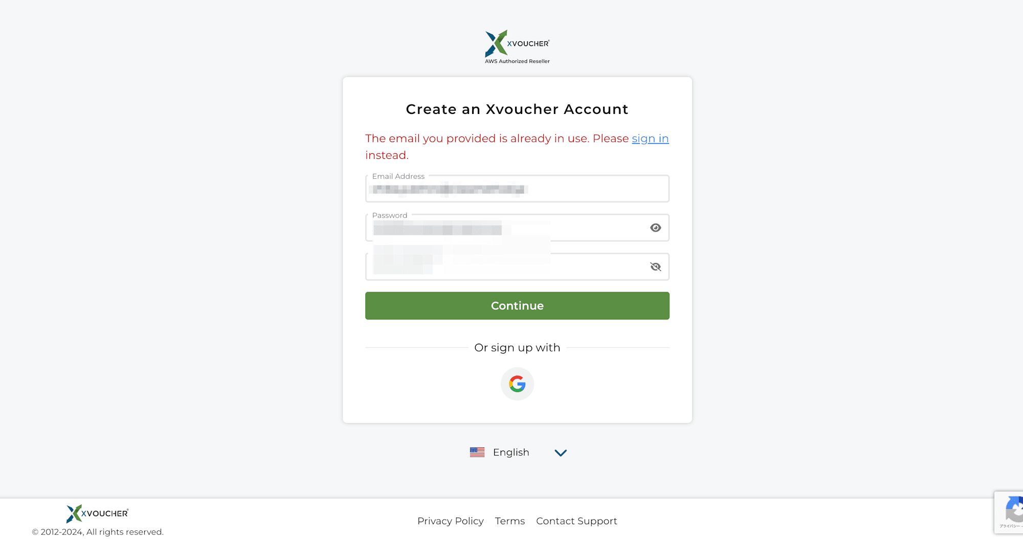 Xvoucher_Login_-_already