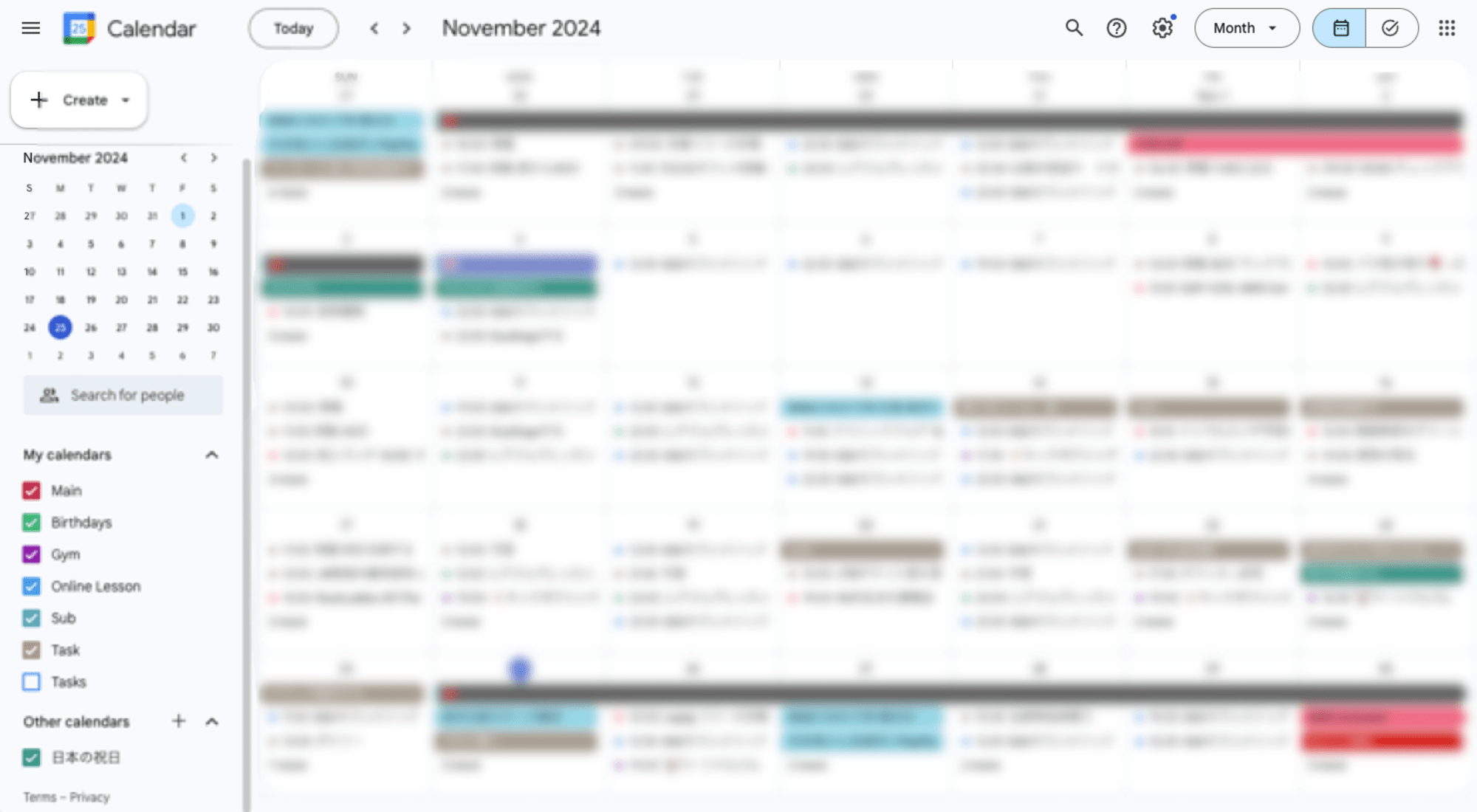 my-google-calendar