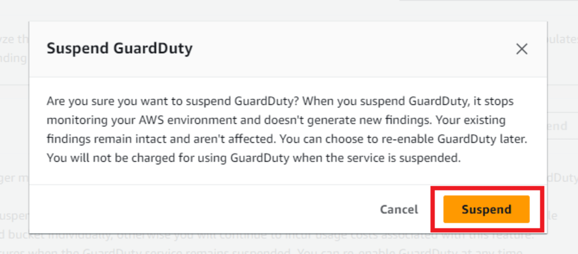 Secure Account Service GuardDuty-7