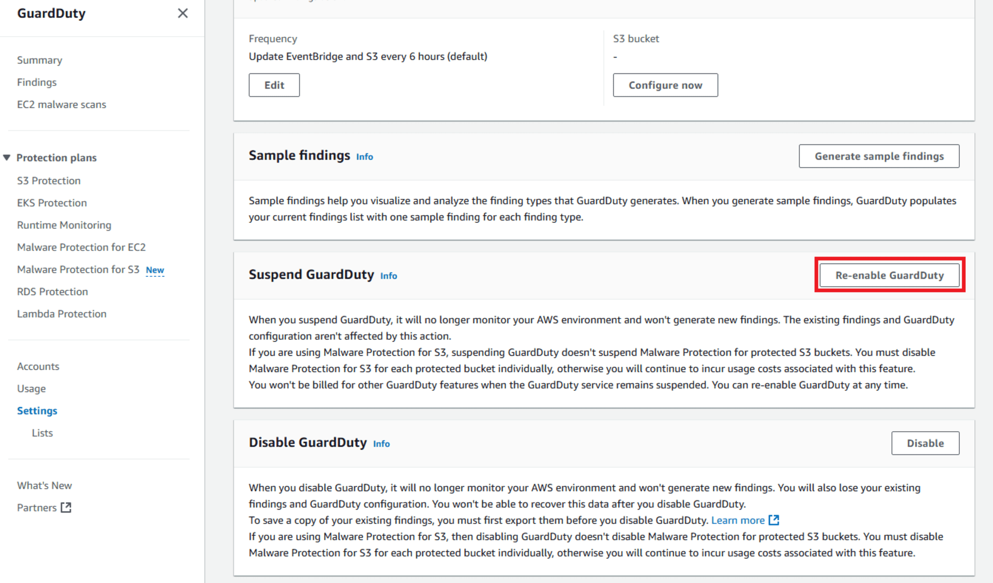 Secure Account Service GuardDuty-8