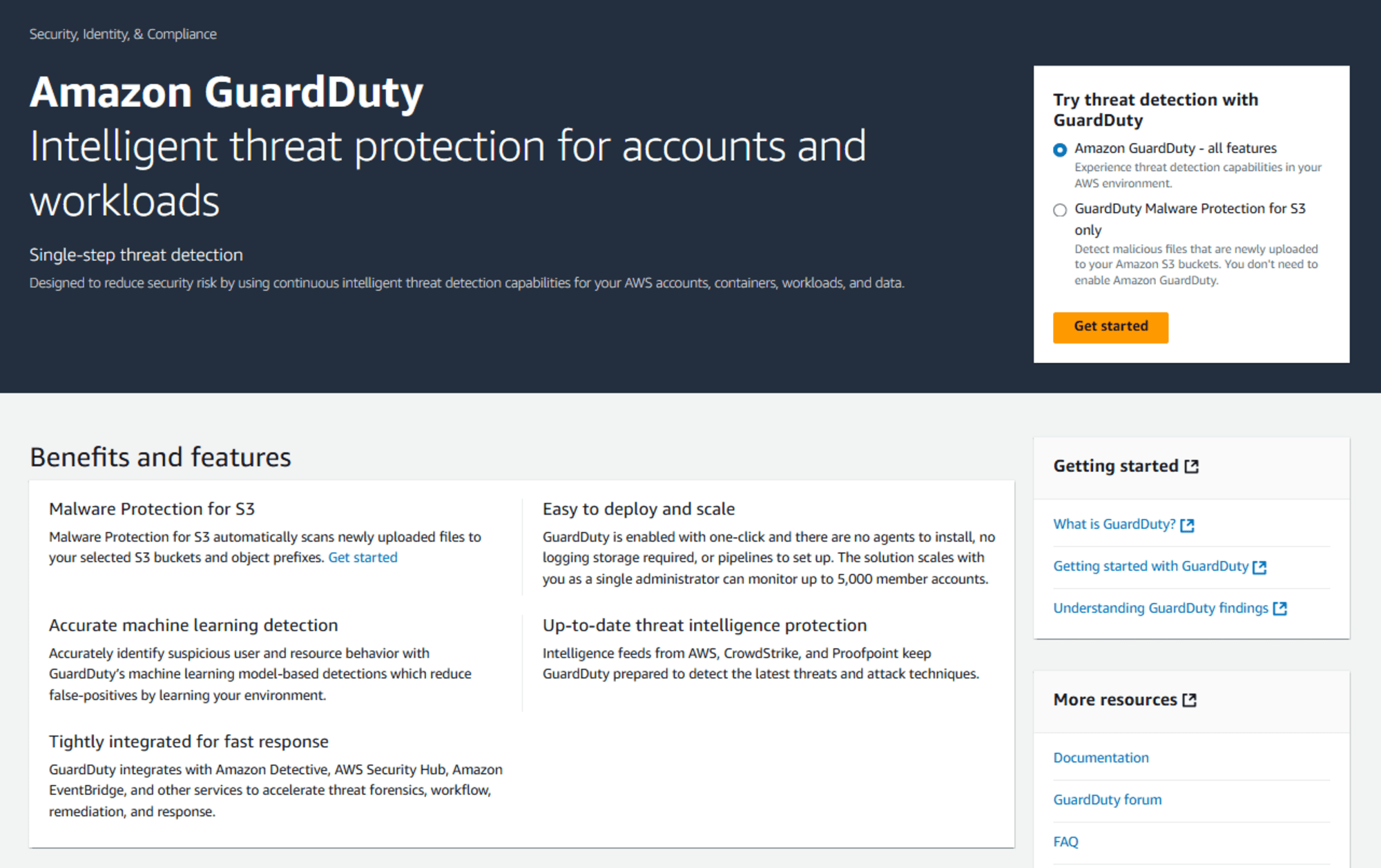 Secure Account Service GuardDuty-11