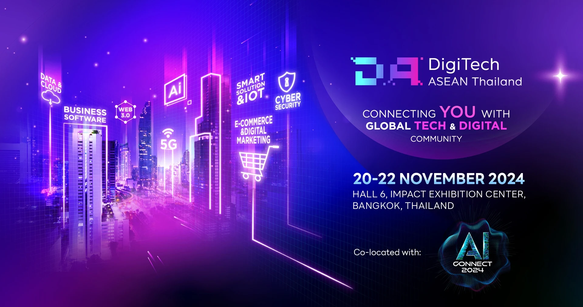 แชร์ประสบการณ์เข้าร่วมงาน DIGITECH ASEAN THAILAND 2024 | AI Connect