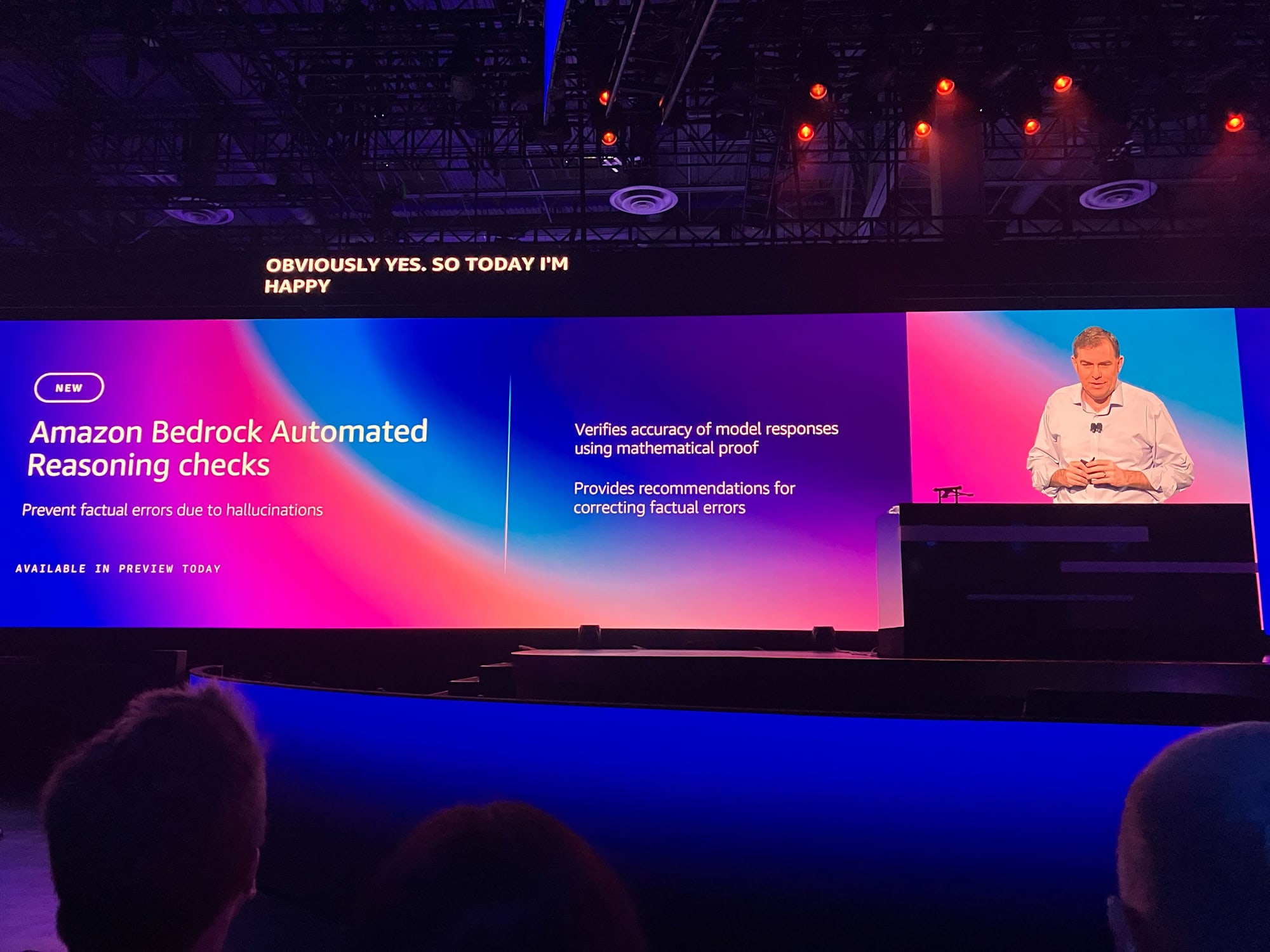 reinvent2024-ceo-keynote-announced-bedrock-automated-reasoning-checks