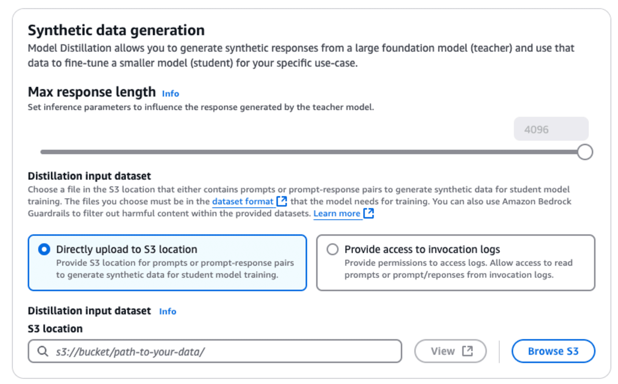 Synthetic data generation