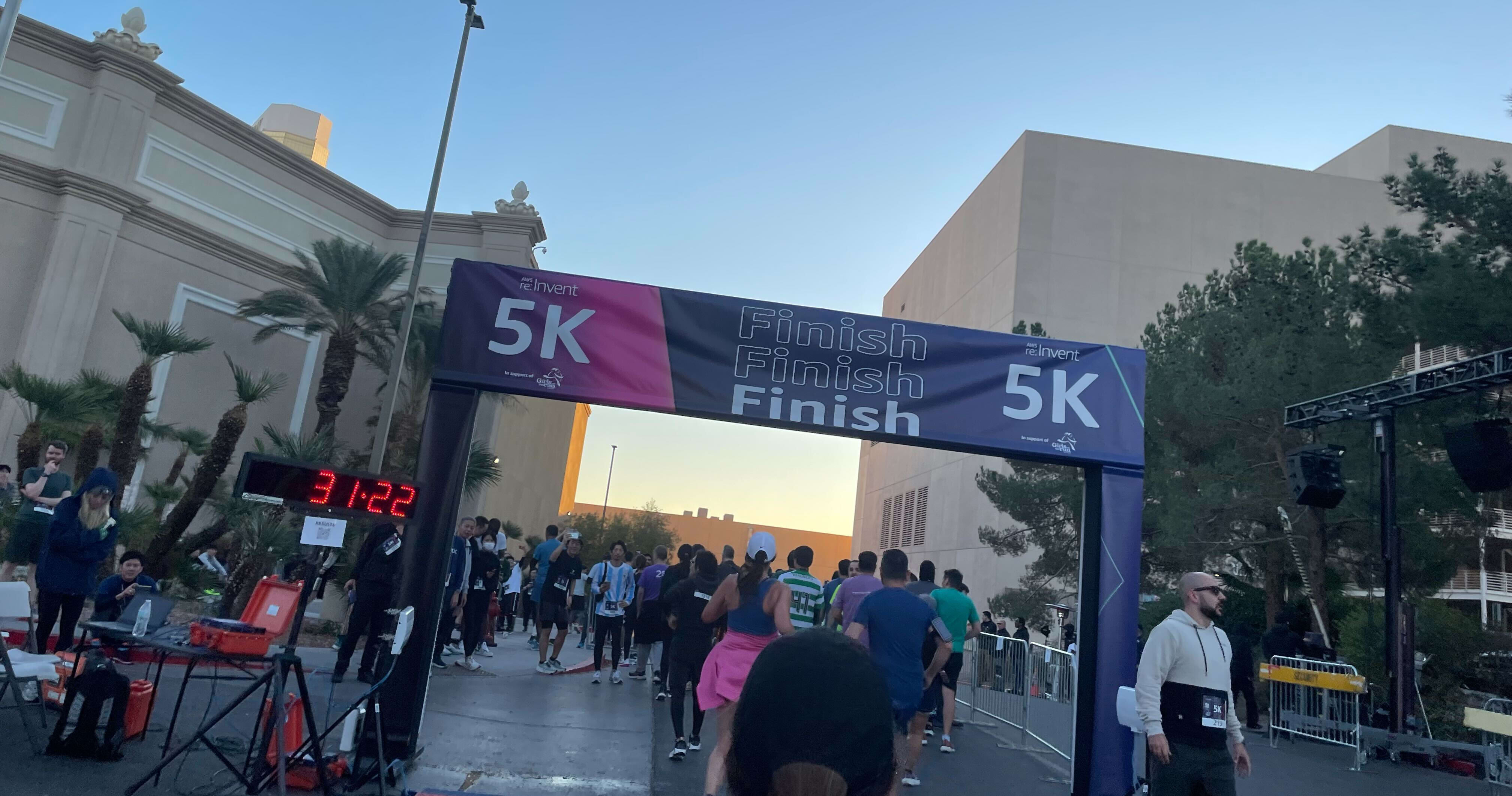 re:Invent恒例の「AWS re:Invent 5K Race」に参加してきた