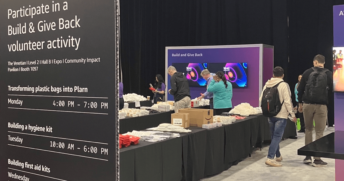 [レポート]re:Invent 2024のEXPO会場で救急セットを作ったりして #GiveBack しよう #AWSreInvent #ACT126