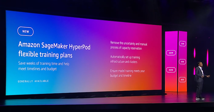 [アップデート] Amazon SageMaker HyperPod flexible training plans が発表されました #AWSreInvent