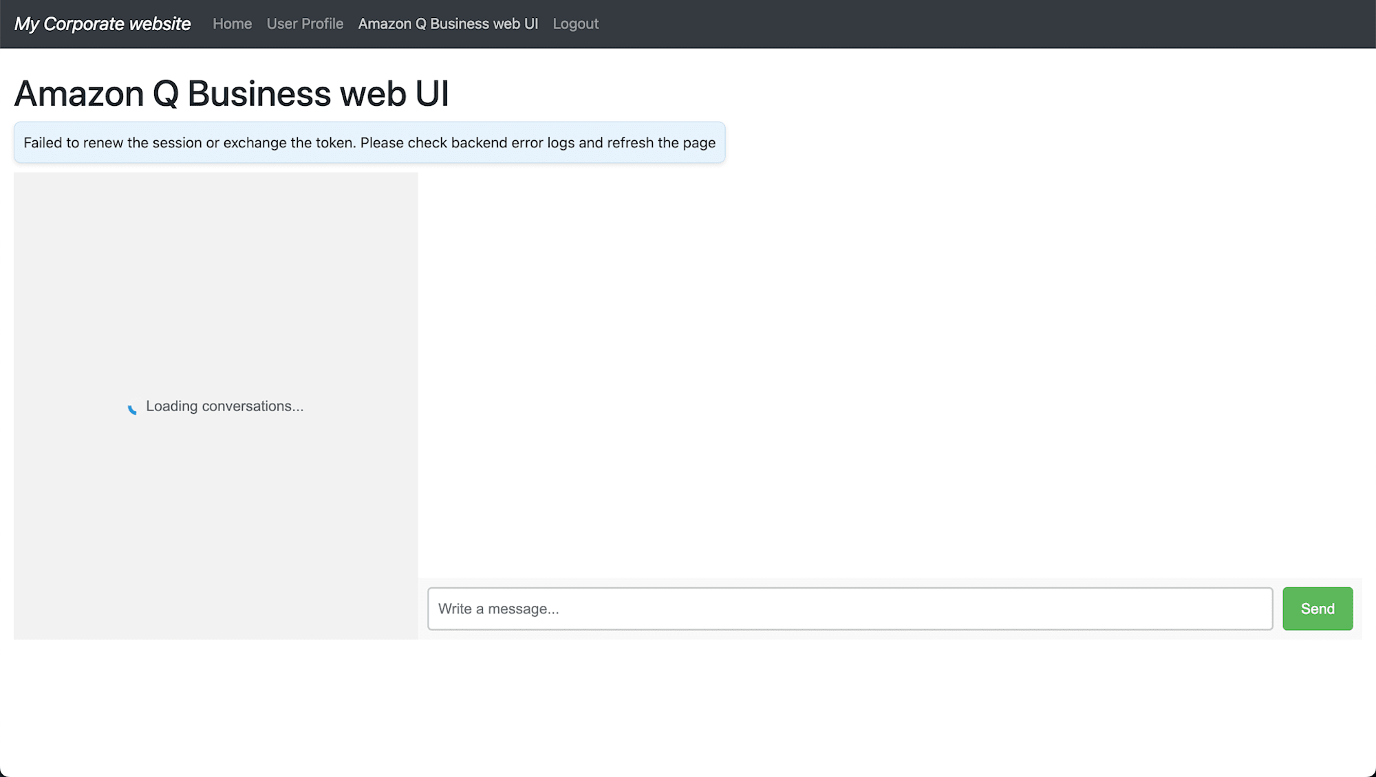 Amazon-Q-UI