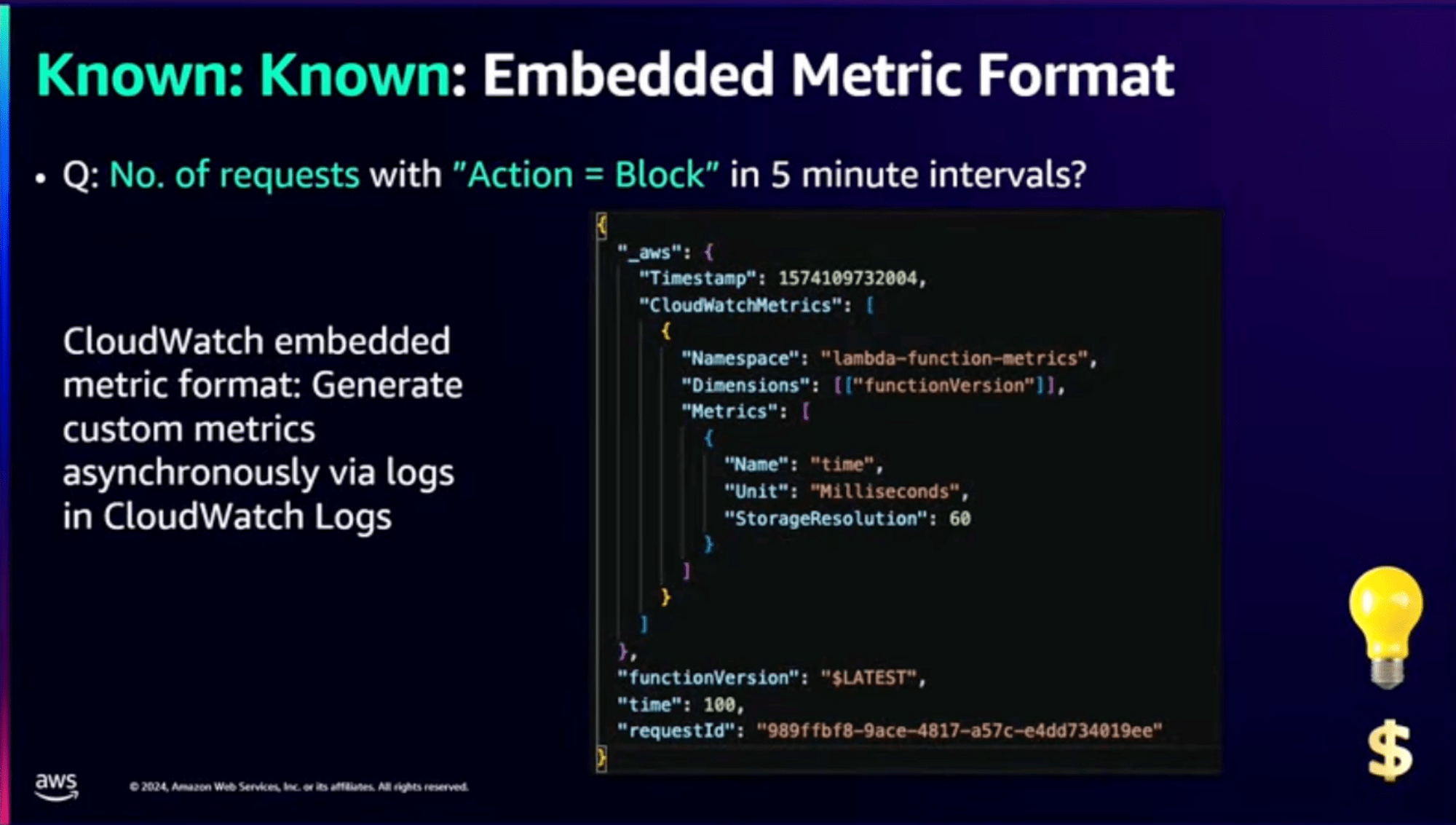 Embedded Metric Format