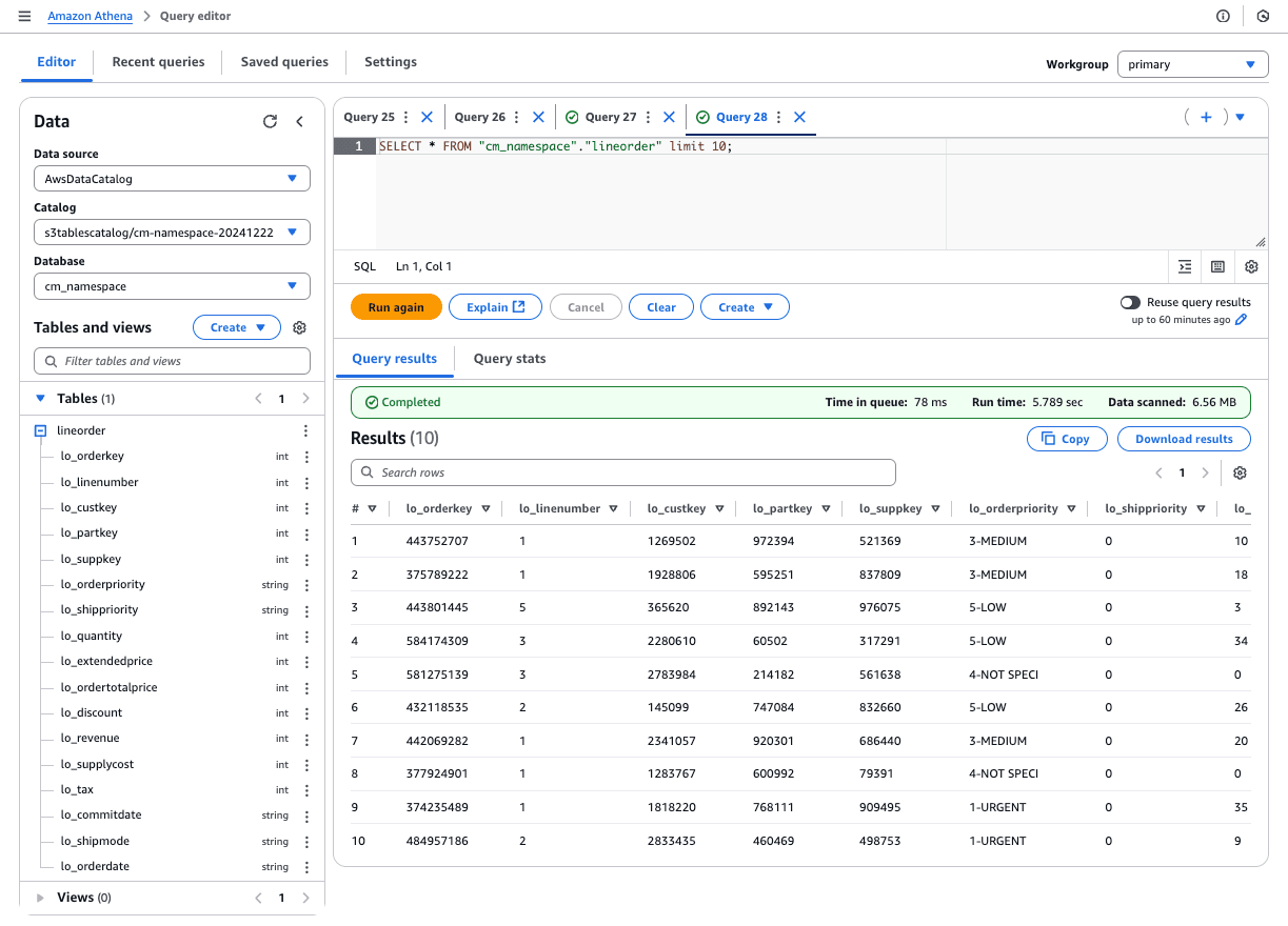 amazon-s3-tables-iceberg-glue-upsert-awsreinvent-2